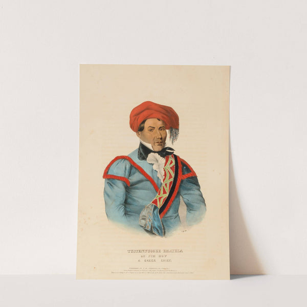 Tustennuggee Emathla (1836) by Charles Bird King