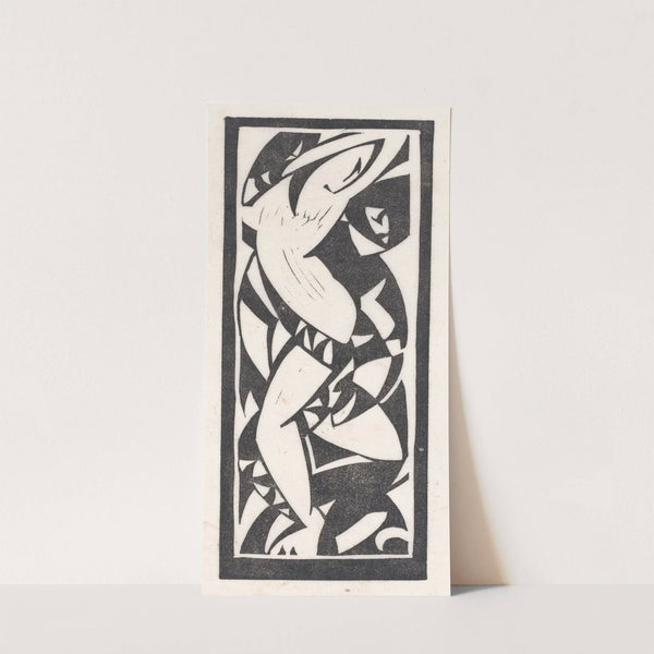 Twee dansende figuren by Reijer Stolk