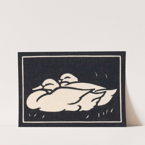 Twee eenden (1923) by Julie de Graag