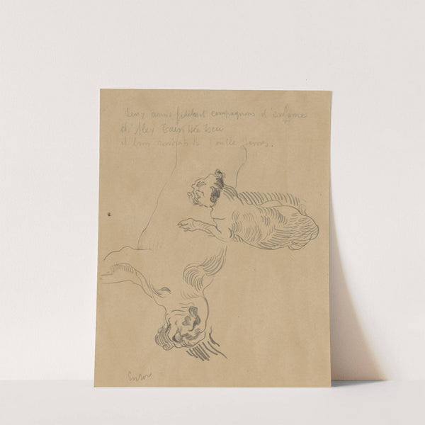 Twee honden by James Ensor