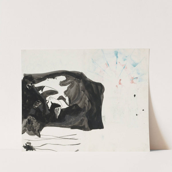 Twee katten (1890) by Carel Adolph Lion Cachet