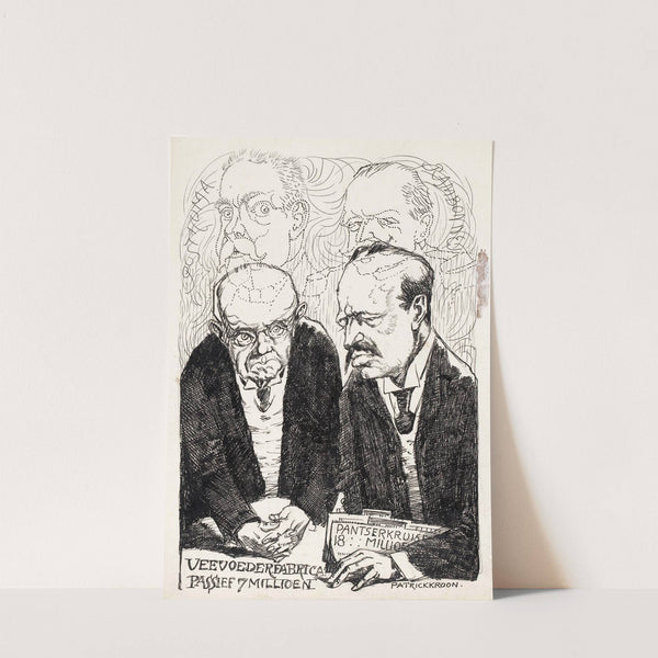 Twee Ministers by Patricq Kroon