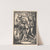 Twee naakte mannenfiguren met bel en kaarsendover by Johannes Josephus Aarts
