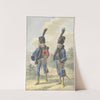 Twee staande militairen (1807) by Jan Anthonie Langendijk