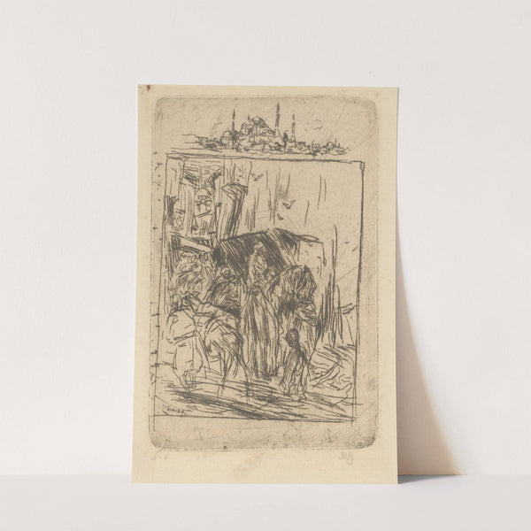 Twee voorstellingen uit Adrianopel (1889) by Marius Bauer