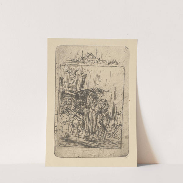 Twee voorstellingen uit Adrianopel. (1889) by Marius Bauer