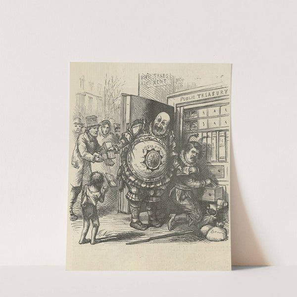 Tweedledee and Sweedledum (1871) by Thomas Nast