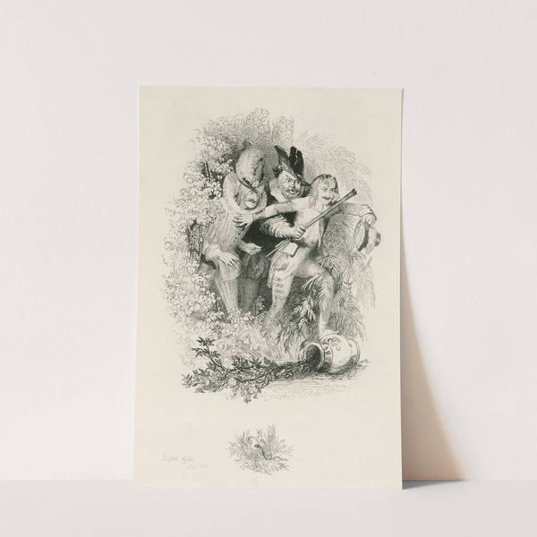 Twelfth night, a. II, s. 5 (1845) by Joseph Kenny Meadows