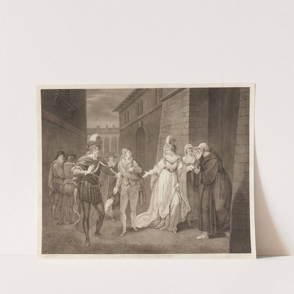Twelfth Night, Act V, Scene I; The Street (1803) by William Hamilton