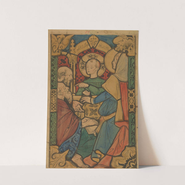 Twelve-Year-Old Christ Teaching in the Temple by Józef Mehoffer