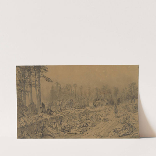 Twenty minute halt (1861-1876) by Edwin Forbes