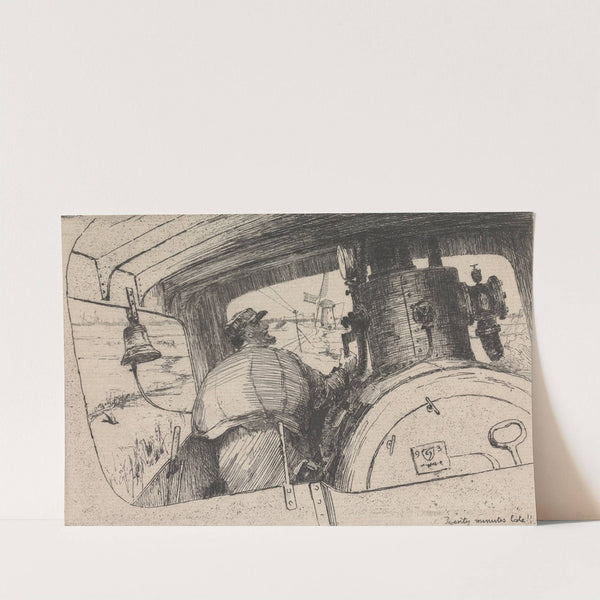 Twenty Minutes Late!! No. 2 by Sir Frank Short