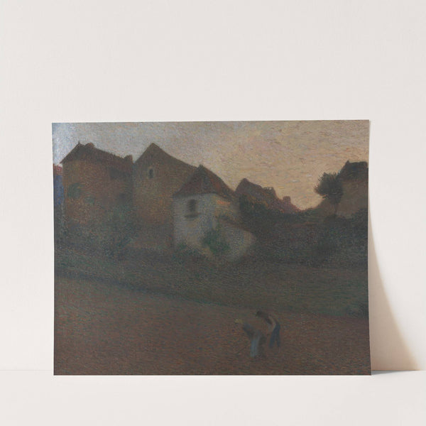 Twilight in the Valley (circa 1902) by Henri Martin