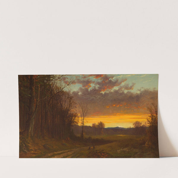 Twilight in the Wilderness (1865) by Alfred Thompson Bricher