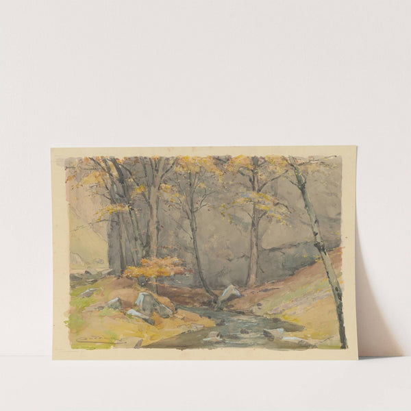 Twilight in the Zádiel Valley (1920–1930) by Ľudovít Čordák