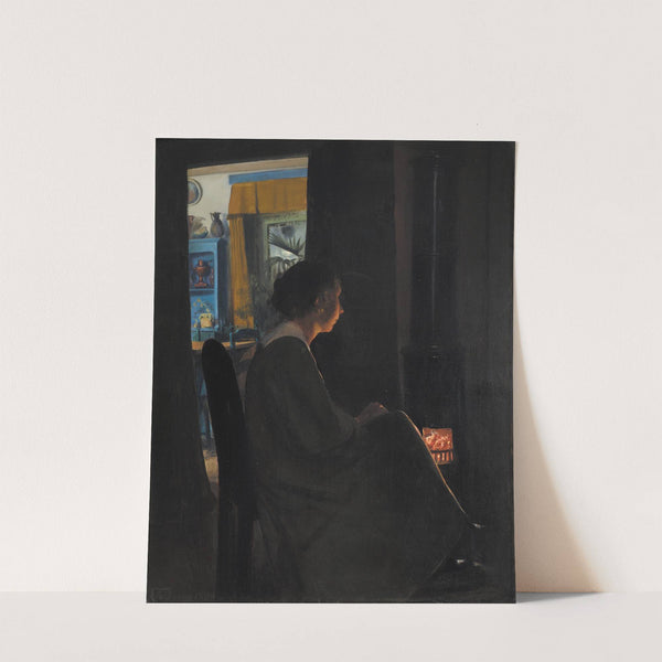 Twilight. The Artist’s Wife (1898) by Laurits Andersen Ring