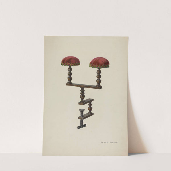 Twin Sewing Bird by Oscar Bluhme