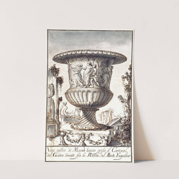 Two Ancient Vases by Pier Leone Ghezzi