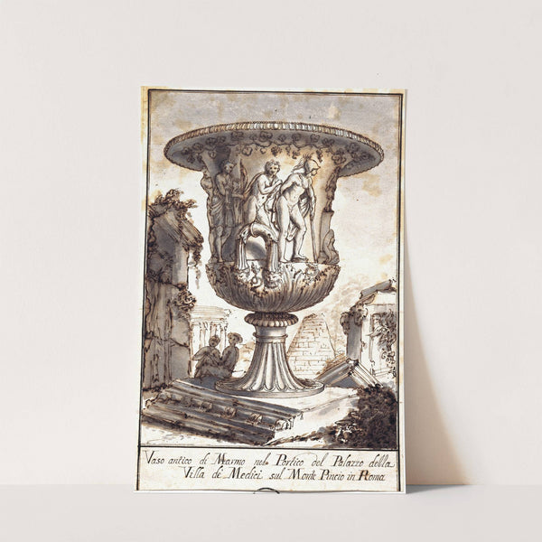 Two Ancient Vases by Pier Leone Ghezzi