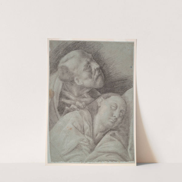 Two Apostles, study for The Last Supper by Bernardino Lanino