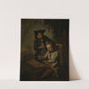 Two Boys, One of Them Playing the Dulcimer by Johann Conrad Seekatz