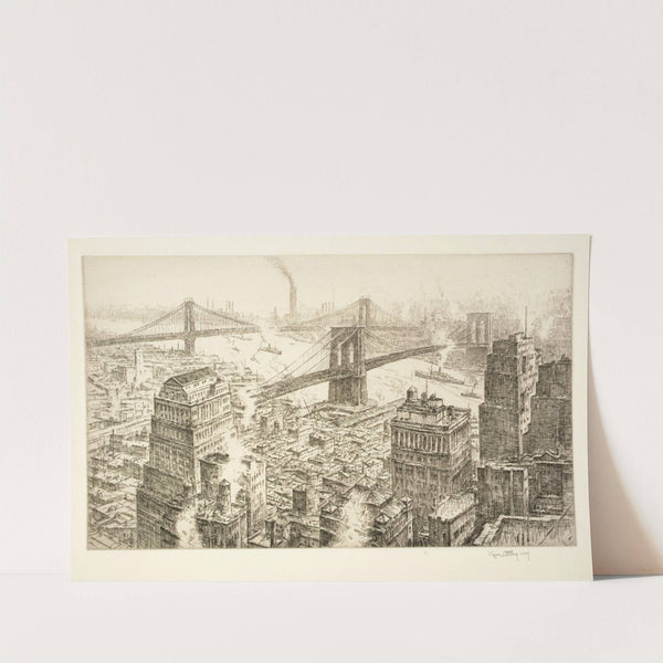 Two Bridges by Kerr Eby
