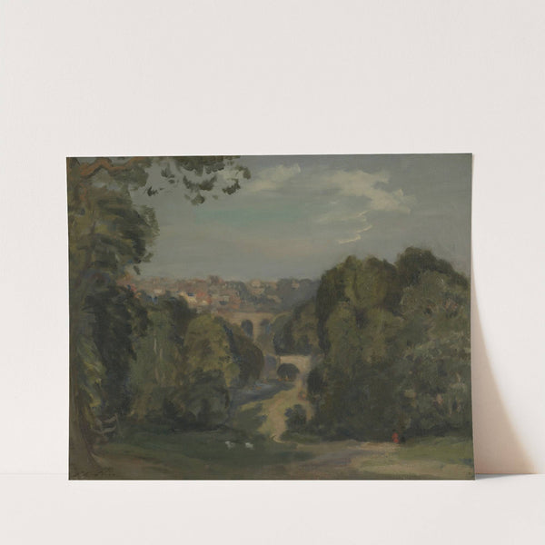 Two bridges, Knaresborough by Philip Wilson Steer