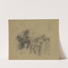 Two cavalrymen by Alfred Rudolph Waud