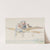 Two children and a dachshund on a plane by Karl Feiertag