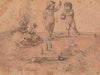Two Children Playing with a Ball