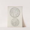 Two circular images by Antonio del Río