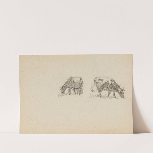 Two Cows by Howard Russell Butler