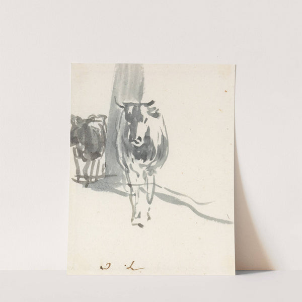 Two Cows by John Linnell