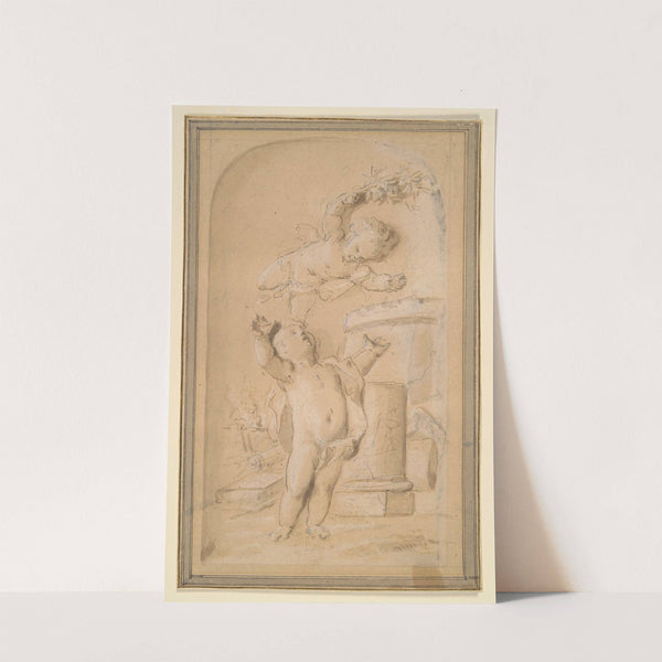 Two Cupids by Jacobus Buys