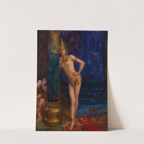 Two Dancers by Gaston Bussière