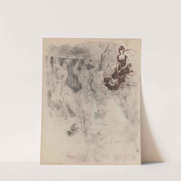 Two Dancers by James Ensor