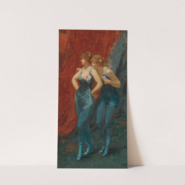 Two dancers by Charles Hermans