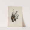 Two dead sparrows on a nail by Floris Verster