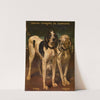 Two Dogs by Louis-Godefroy Jadin