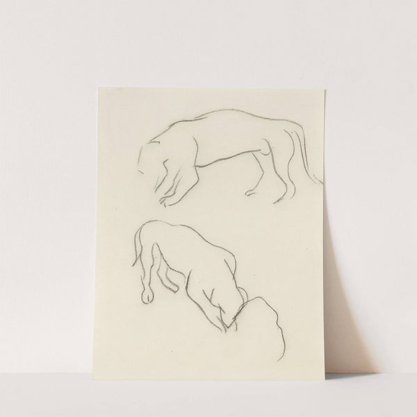 Two Dogs by Samuel John Peploe