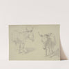 Two donkeys by Nicolaes Pietersz. Berchem
