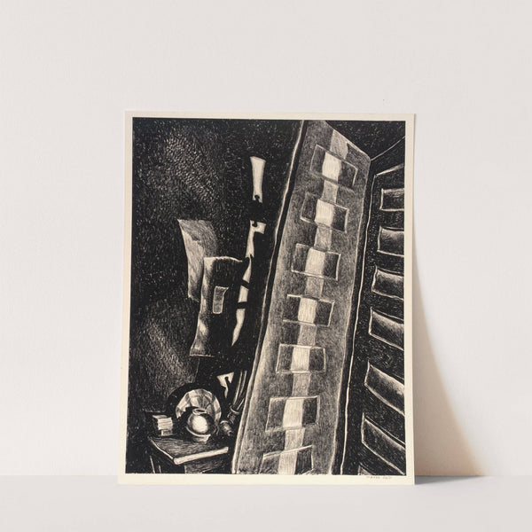 Two Doors-Interior by Wanda Gág