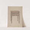 Two Drawer Stand (c. 1936) by Edith Magnette