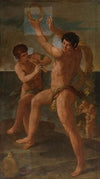 Two fauns In A Bacchic Dance