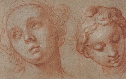 Two Female Heads