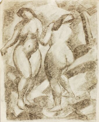 Two Female Nudes