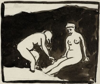 Two Female Nudes