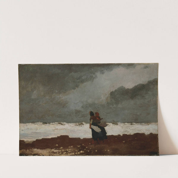 Two Figures by the Sea by Winslow Homer