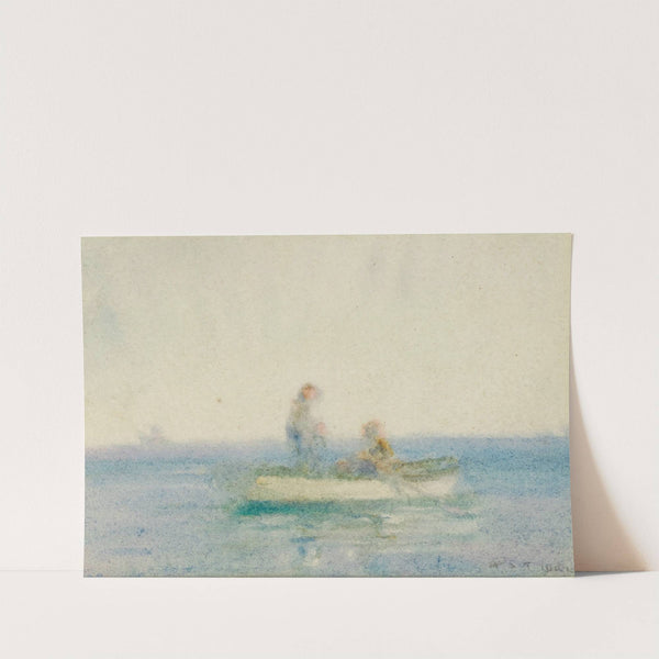 Two Figures In A Boat by Henry Scott Tuke