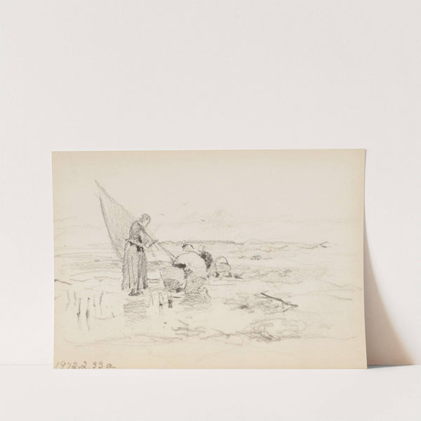 Two Figures near a Boat by Howard Russell Butler